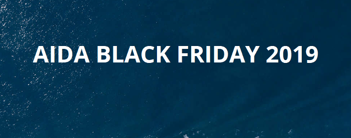 AIDA Black Friday 2022 - Kreuzfahrtangebote zum Black Friday Sale