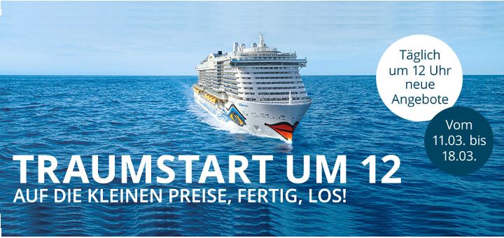 Aida Traumstart Um 12 Kreuzfahrtangebote 20192020