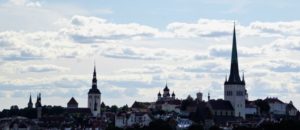 Blick auf Tallinn, die estländische Hauptstadt
