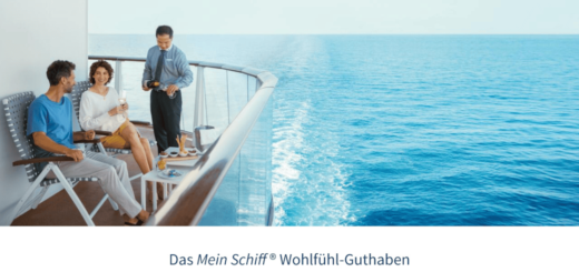 Mein Schiff Bordguthaben - 100€ Wohlfühlguthaben geschenkt