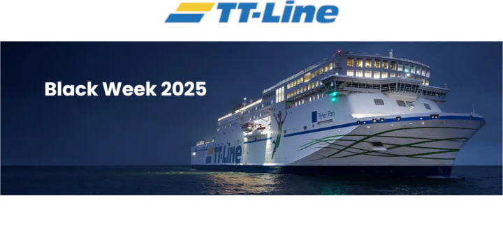 TT-Line Black Week Angebot 2025 - 25% Rabatt auf Minikreuzfahrt