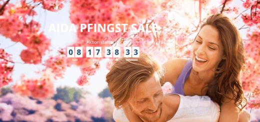 AIDA Pfingst Sale 2023 Kreuzfahrtangebote