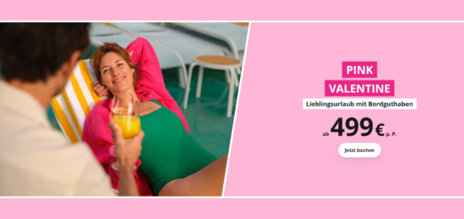 AIDA Pink Valentine 2026 - Kreuzfahrten ab 499€ buchen