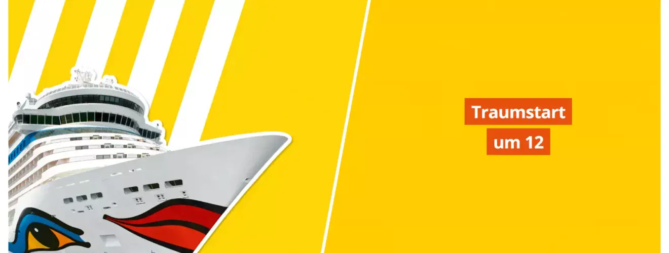AIDA Traumstart um 12 - Kreuzfahrtangebote ab 599€