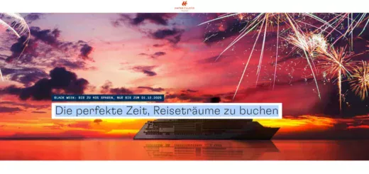 Hapag Lloyd Kreuzfahrten Black Friday 2025 - bis zu 40% Rabatt